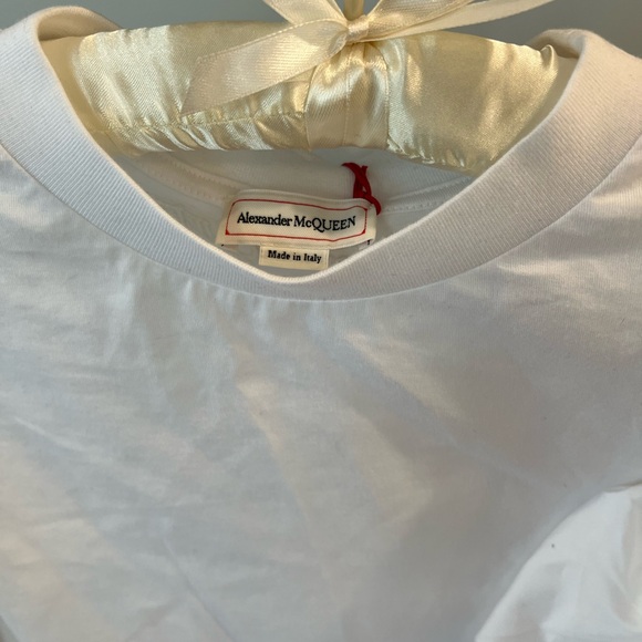 Alexander McQueen asymmetrical cotton blouse size 42 - Picture 4 of 6